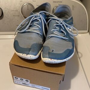 Vivo Barefoot Blue and White Sneakers